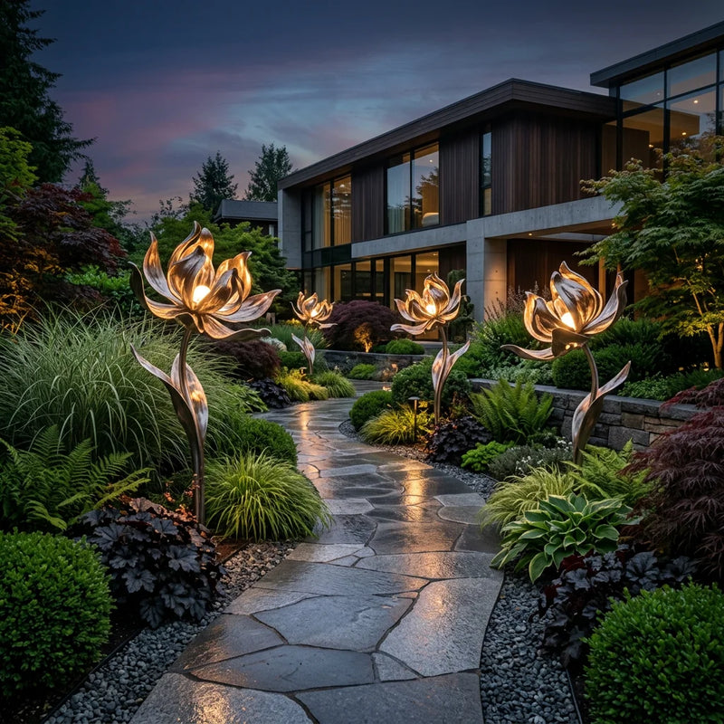 The Rise of Sculptural Solar: Why 2026 Lighting Fixtures are Doubling as Garden Art
