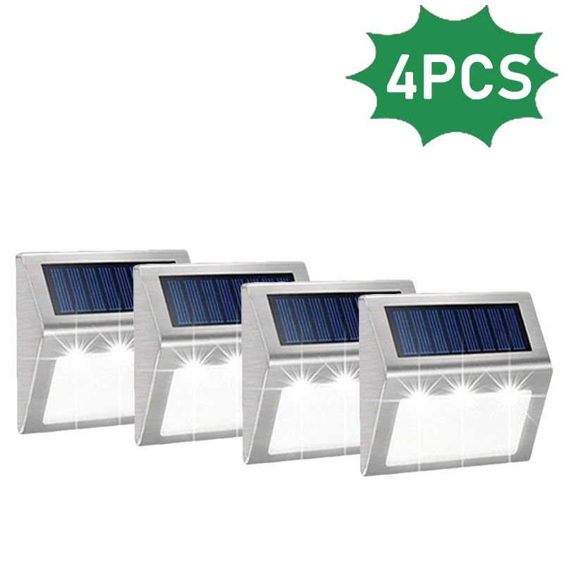 Solar Wall Light 6LED – Waterproof Garden Patio Fence Balcony