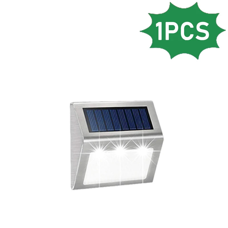 Solar Wall Light 6LED – Waterproof Garden Patio Fence Balcony