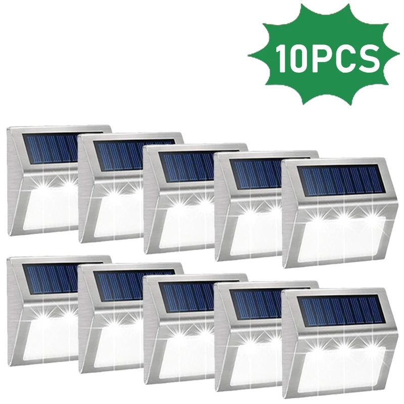 Solar Wall Light 6LED – Waterproof Garden Patio Fence Balcony