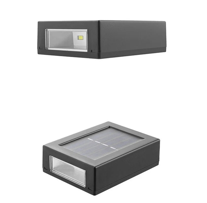 Solar Wall Street Light – LED IP65 Waterproof Garden Decor
