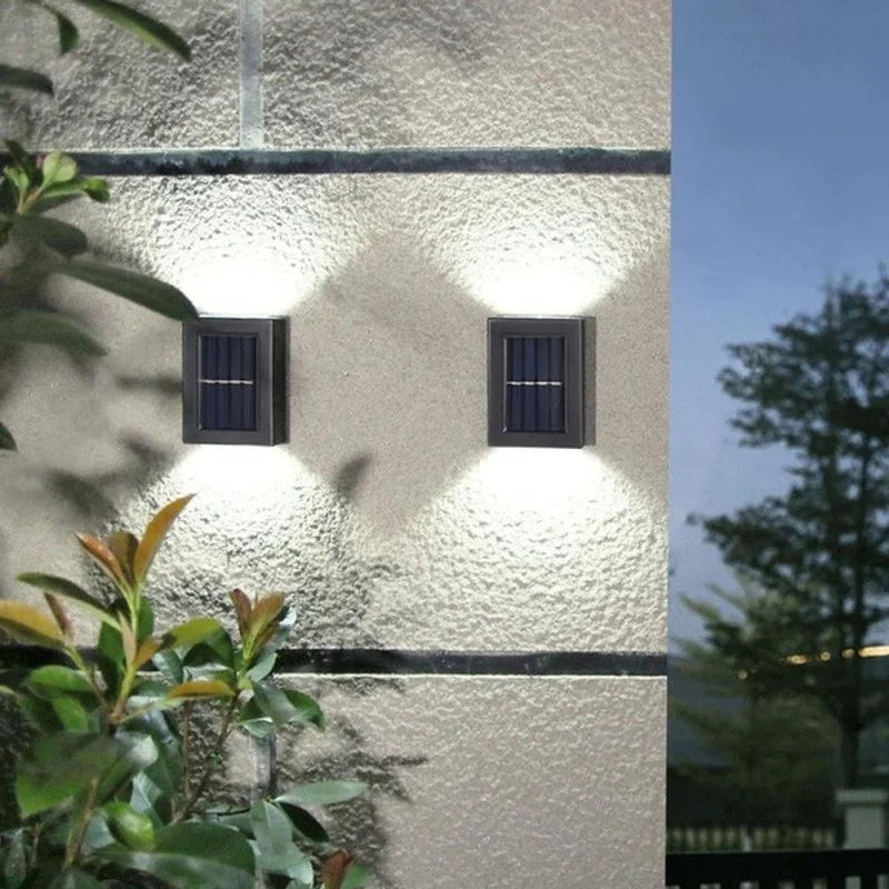 Solar Wall Street Light – LED IP65 Waterproof Garden Decor