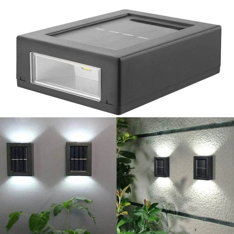 Solar Wall Street Light – LED IP65 Waterproof Garden Decor