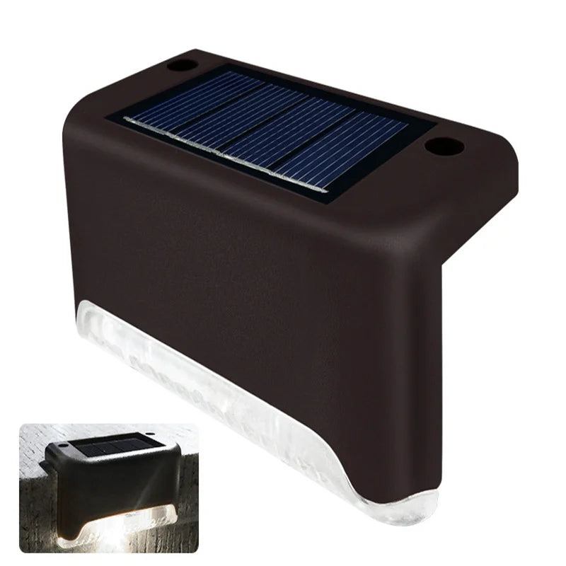 Solar Step Fence Light 20-Pack – LED Waterproof Railing Stairs