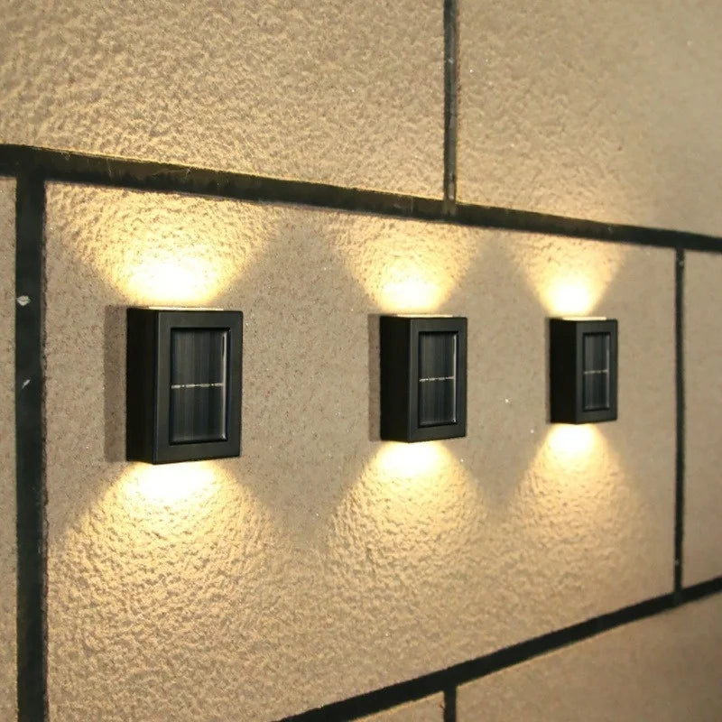 Solar Wall Street Light – LED IP65 Waterproof Garden Decor