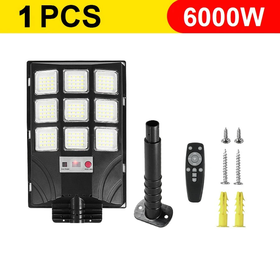 Solar Wall Spotlight 8000W – IP65 Motion Sensor Super Powerful
