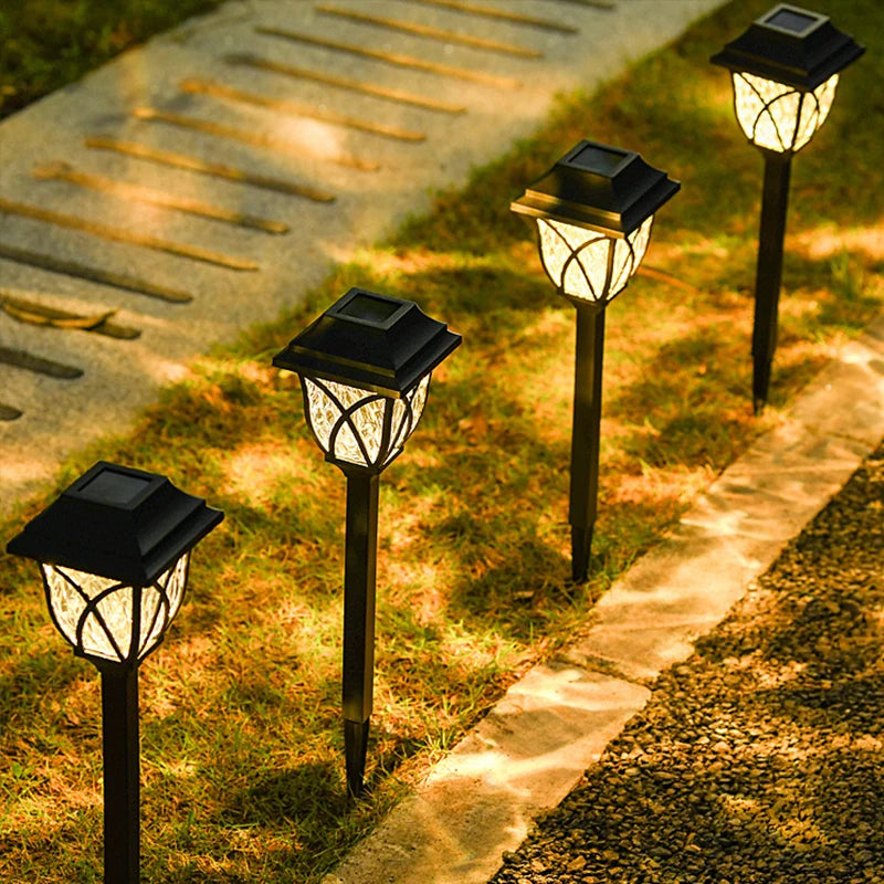Solar Yard Pathway Light 1-10 Pack – LED Waterproof Bright Lawn