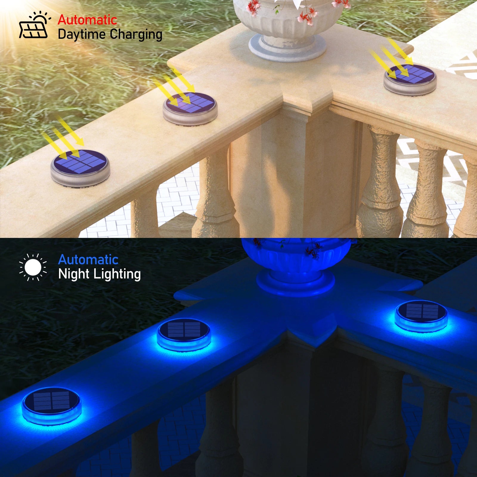 Solar Deck Driveway Dock Light – LED IP68