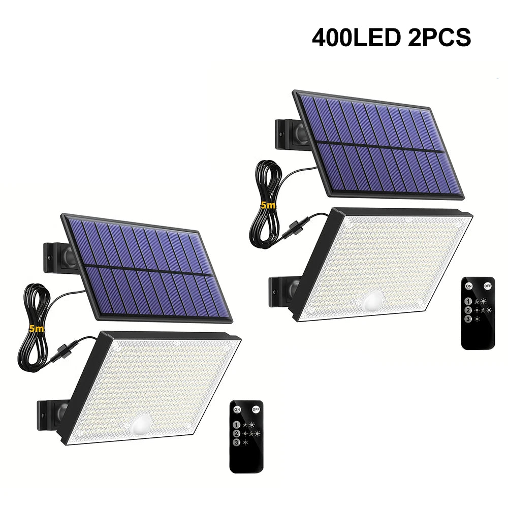 Solar Security Light – 400LED Motion Sensor