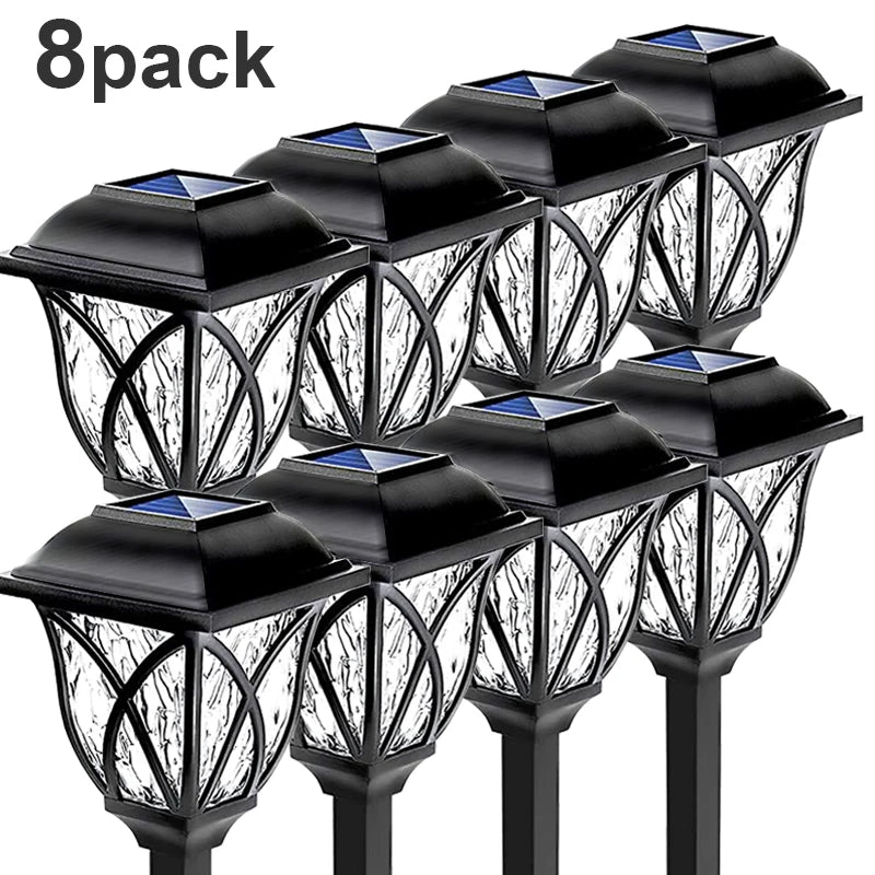 Solar Yard Pathway Light 1-10 Pack – LED Waterproof Bright Lawn