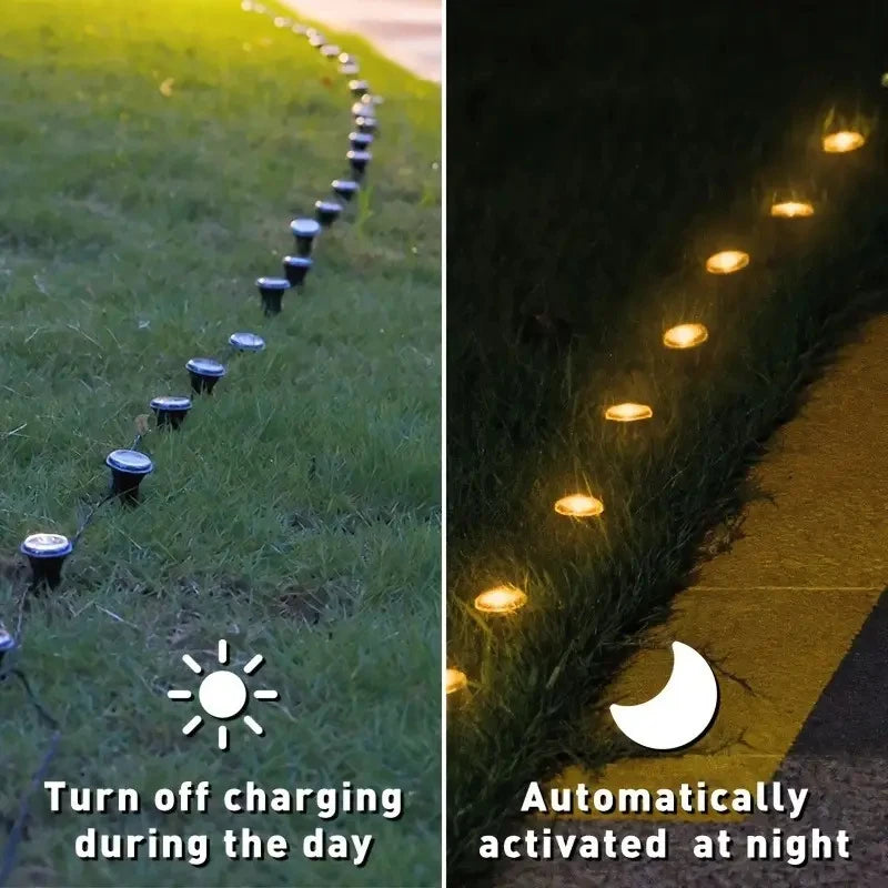 Solar Garden Pathway Light – 30LED 8 Modes