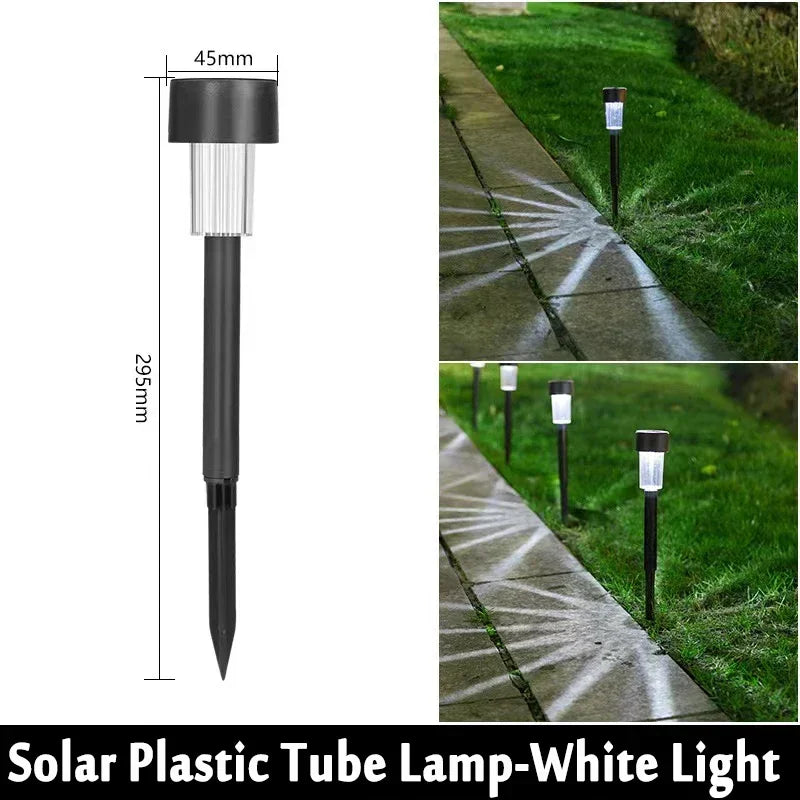 Solar Garden Lantern 10-Pack – LED Waterproof