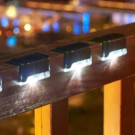 Solar Deck Light – LED Fence Patio Stairs