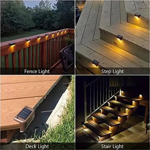 Solar Deck Street Step Light – 16PCS LED