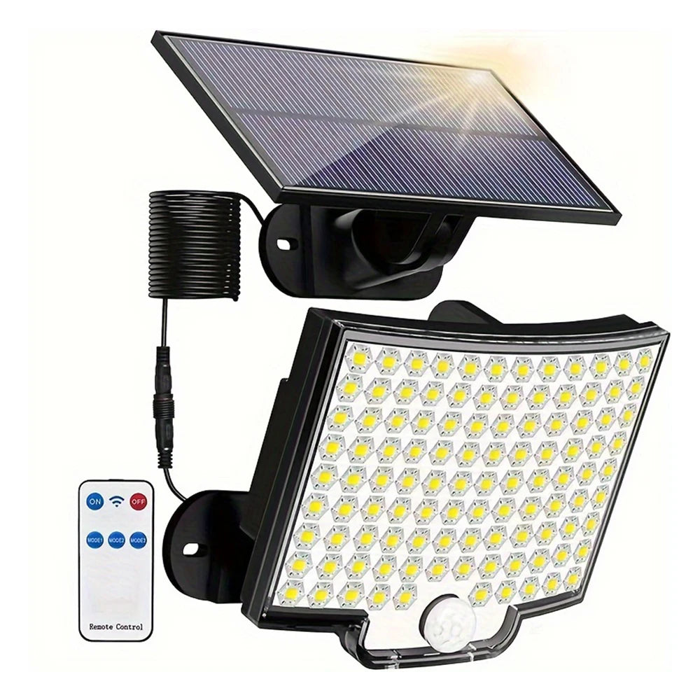 Solar Flood Wall Light – 106LED Motion Sensor