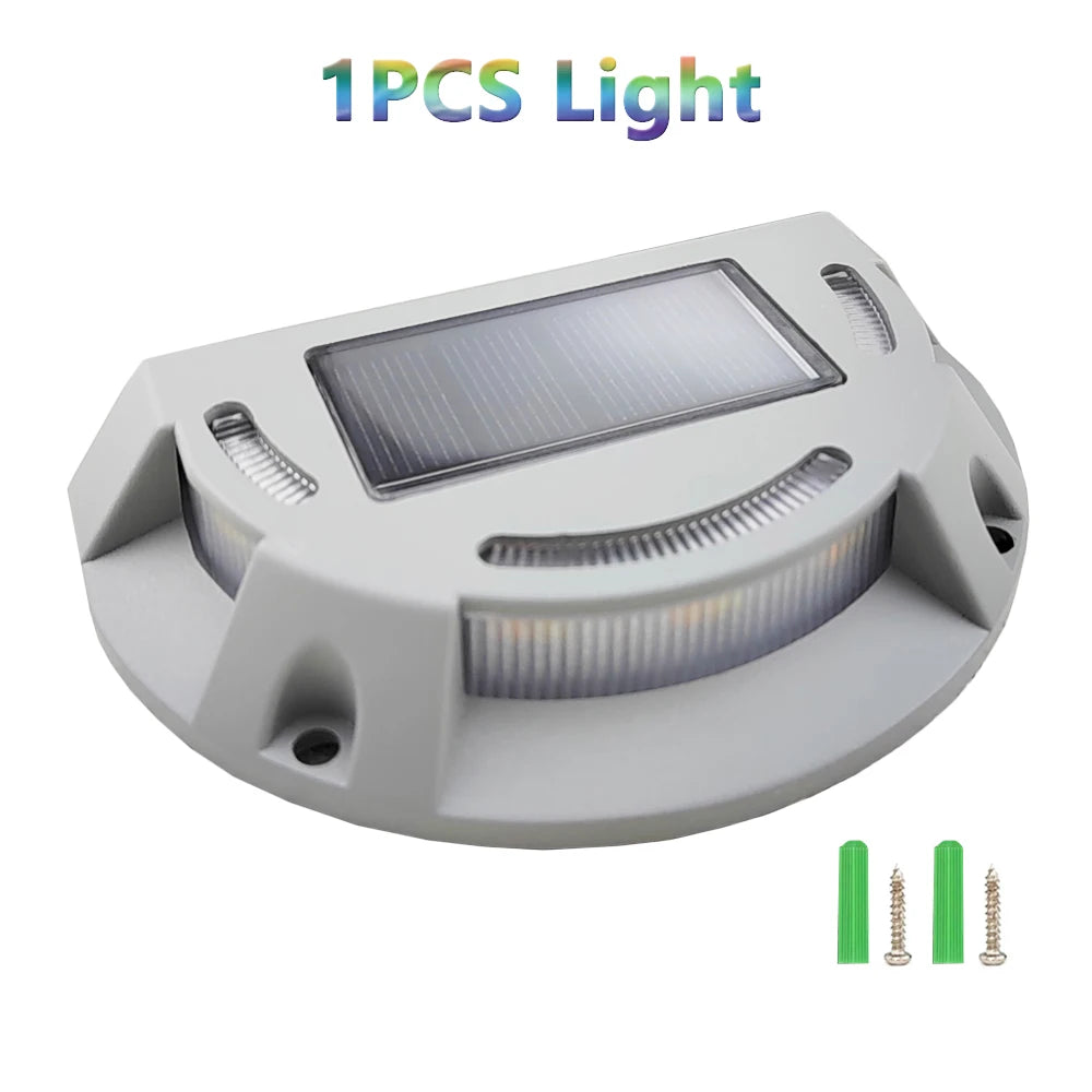 Solar Stud Driveway Pathway Light – LED Waterproof Deck Stair