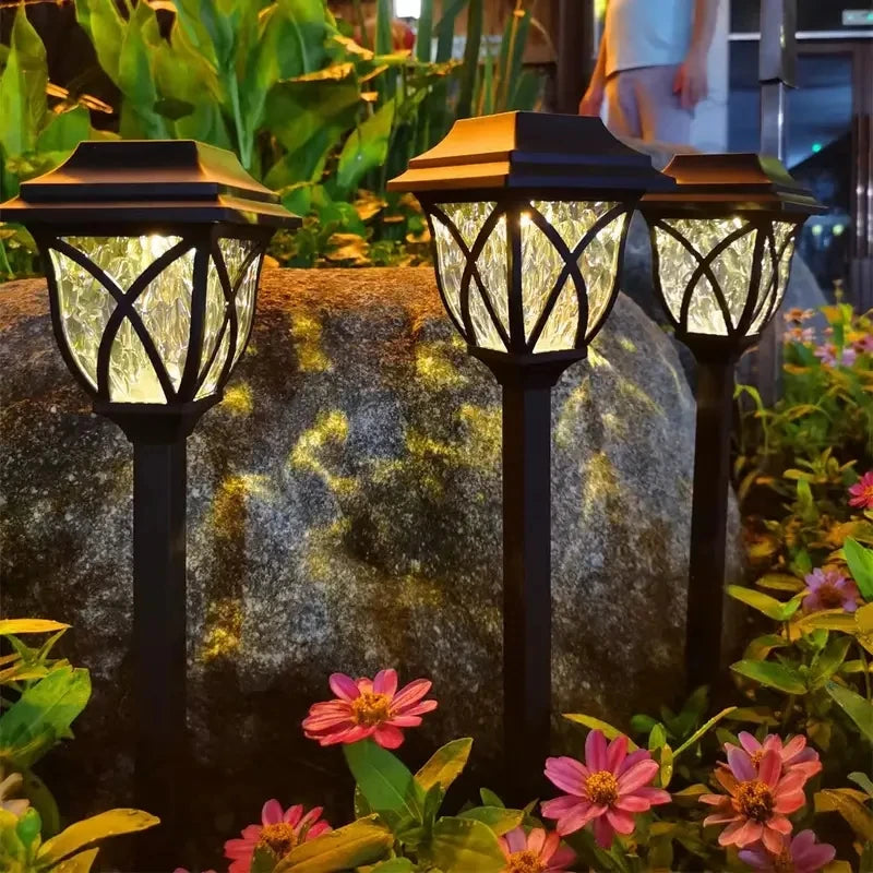 Solar Yard Pathway Light 1-10 Pack – LED Waterproof Bright Lawn
