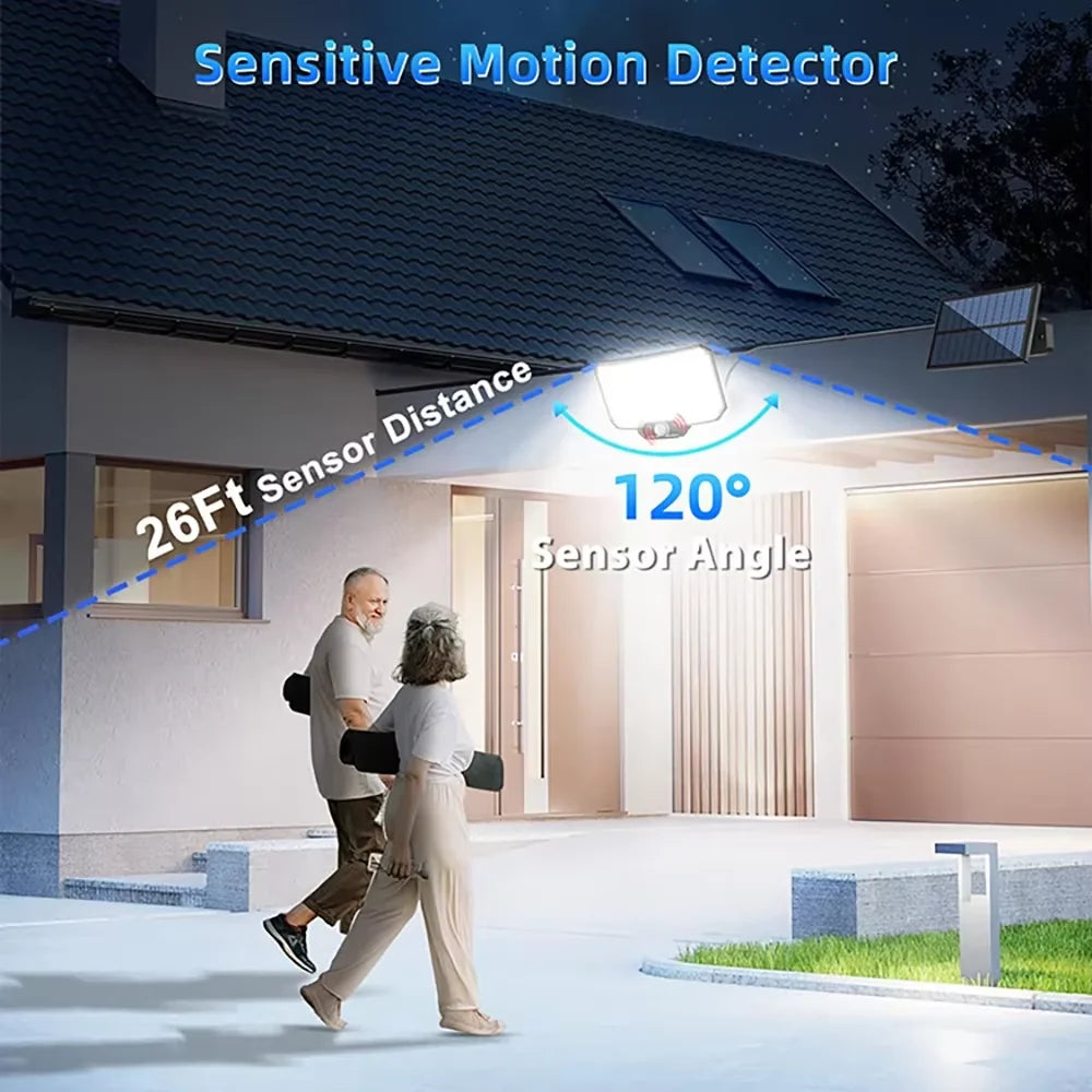 Solar Flood Wall Light – 234LED Motion Sensor