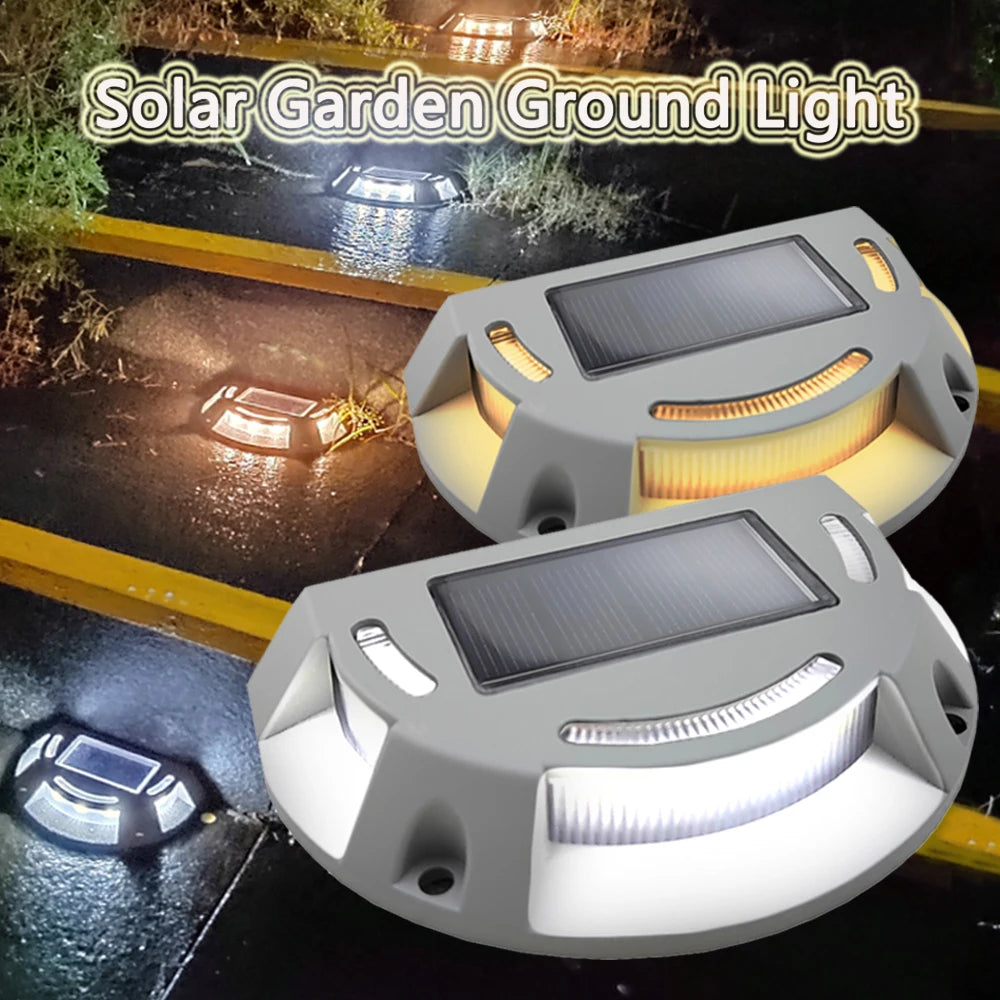 Solar Stud Driveway Pathway Light – LED Waterproof Deck Stair