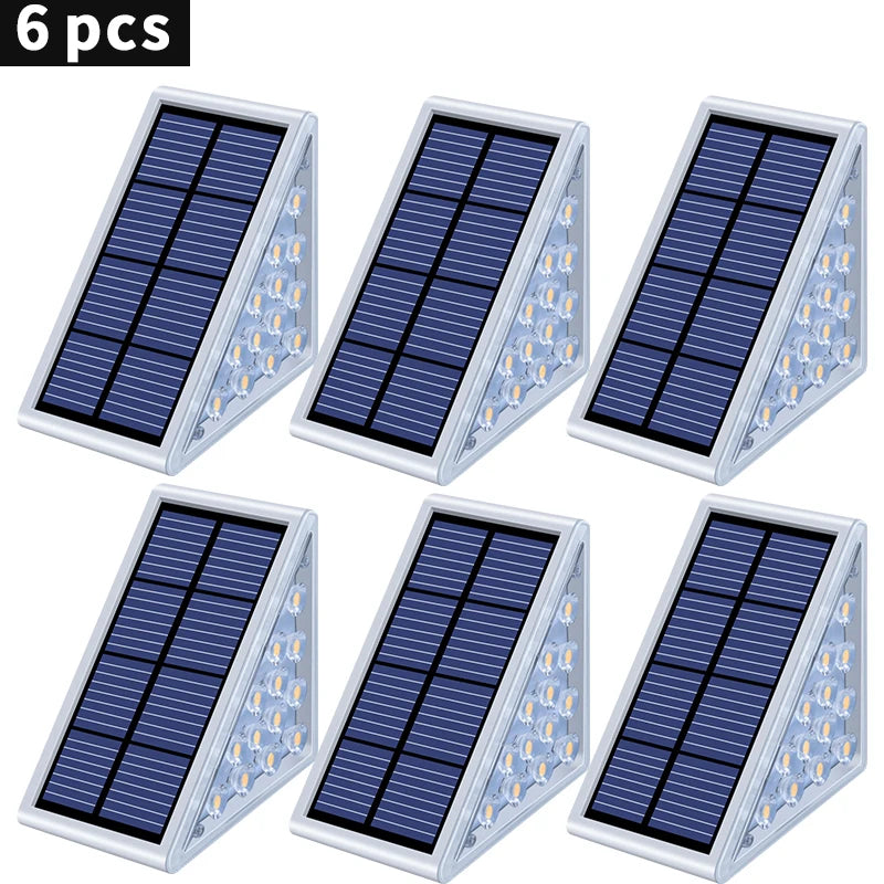 Solar Step Stair Light – LED IP67 Waterproof Lens Anti-theft