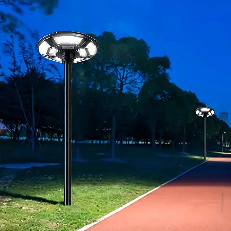 Solar UFO Courtyard Light – Motion Sensor Auto On/Off Outdoor