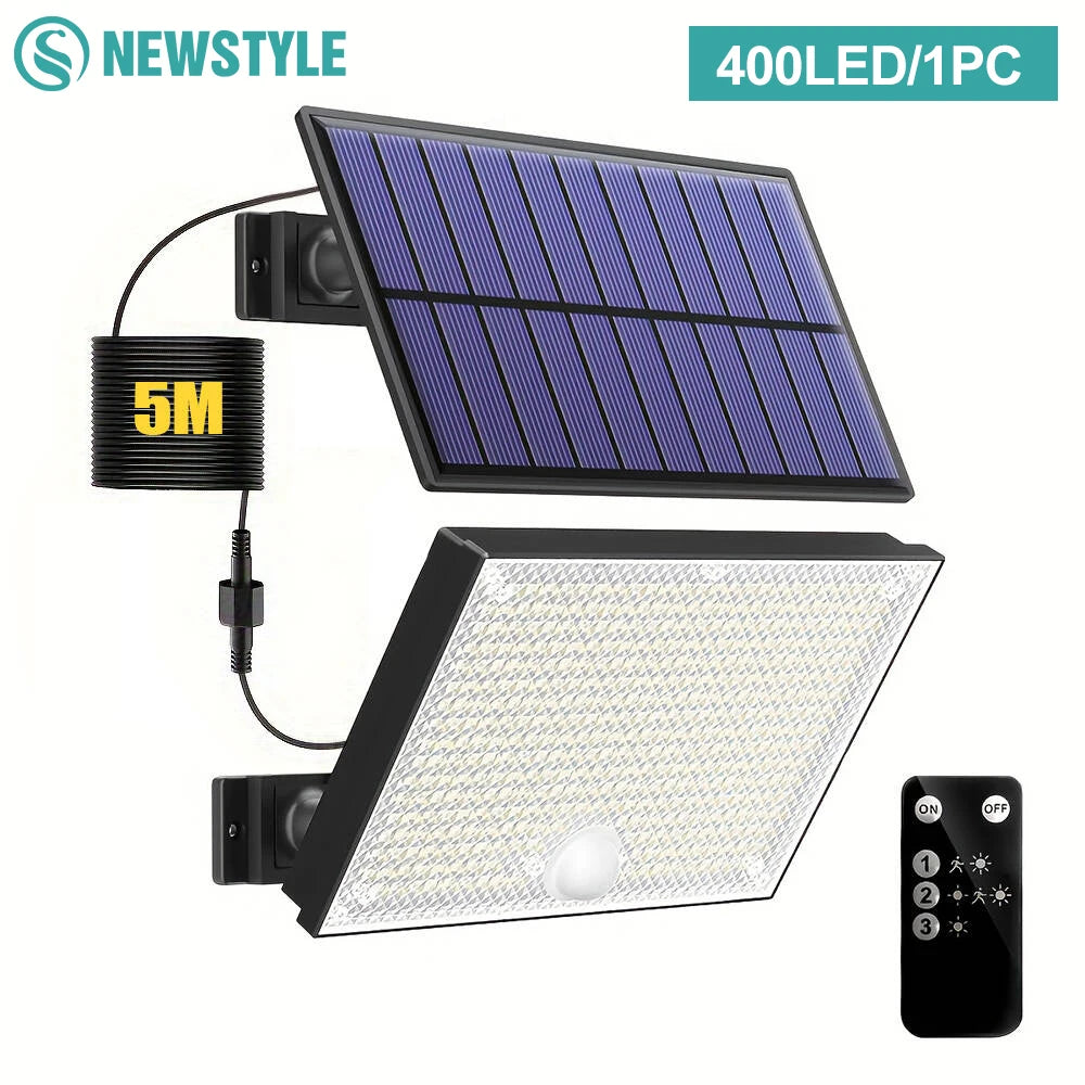 Solar Security Light – 400LED Motion Sensor