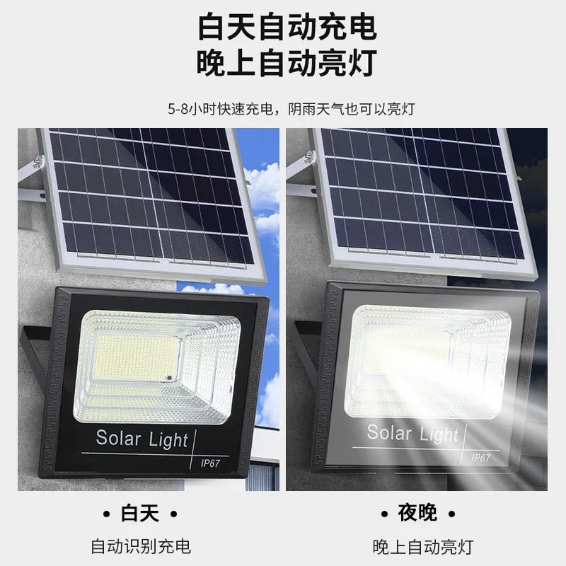 Solar Flood Light 30W-500W – High Power Super Bright