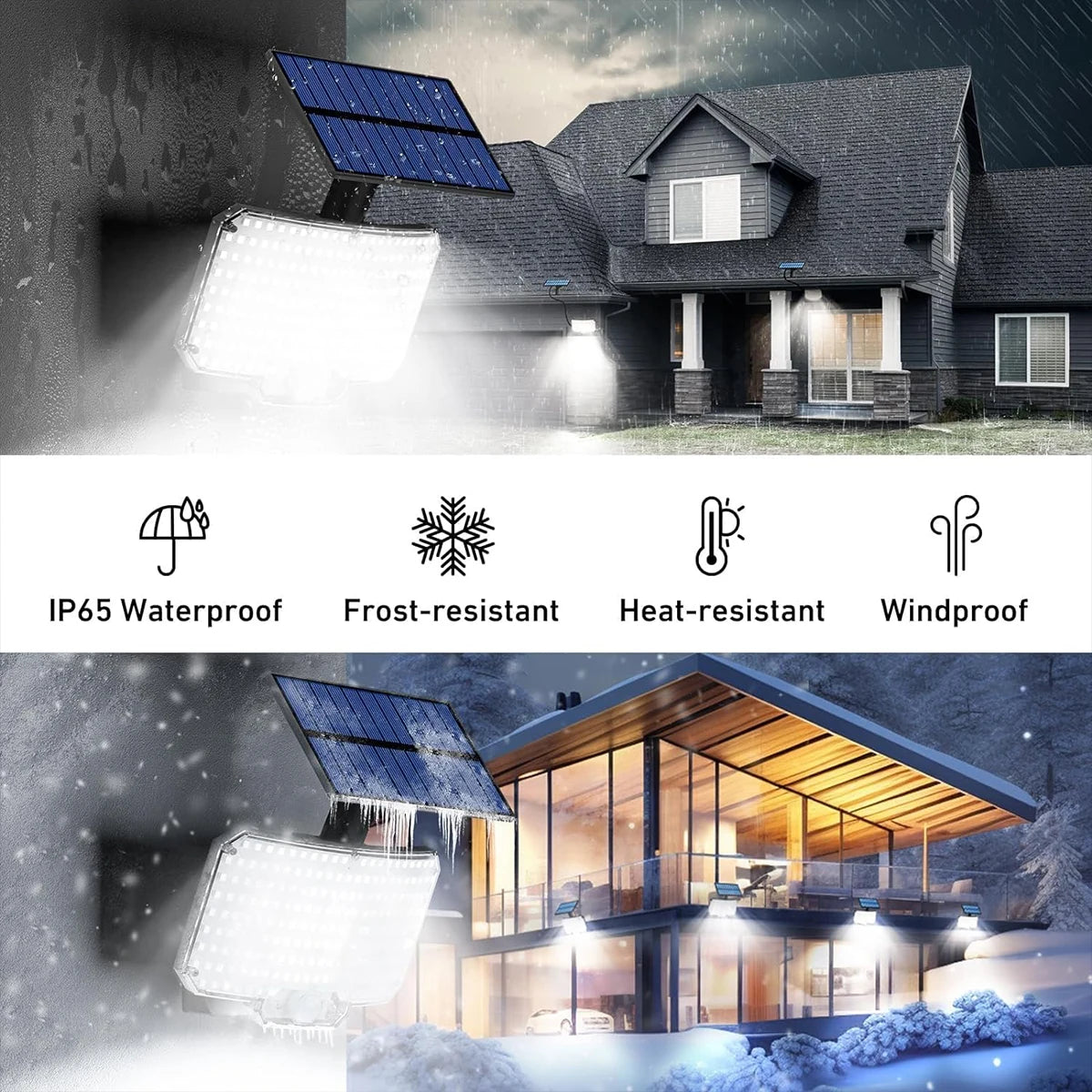 Solar Flood Light – 234LED IP65 Motion Sensor