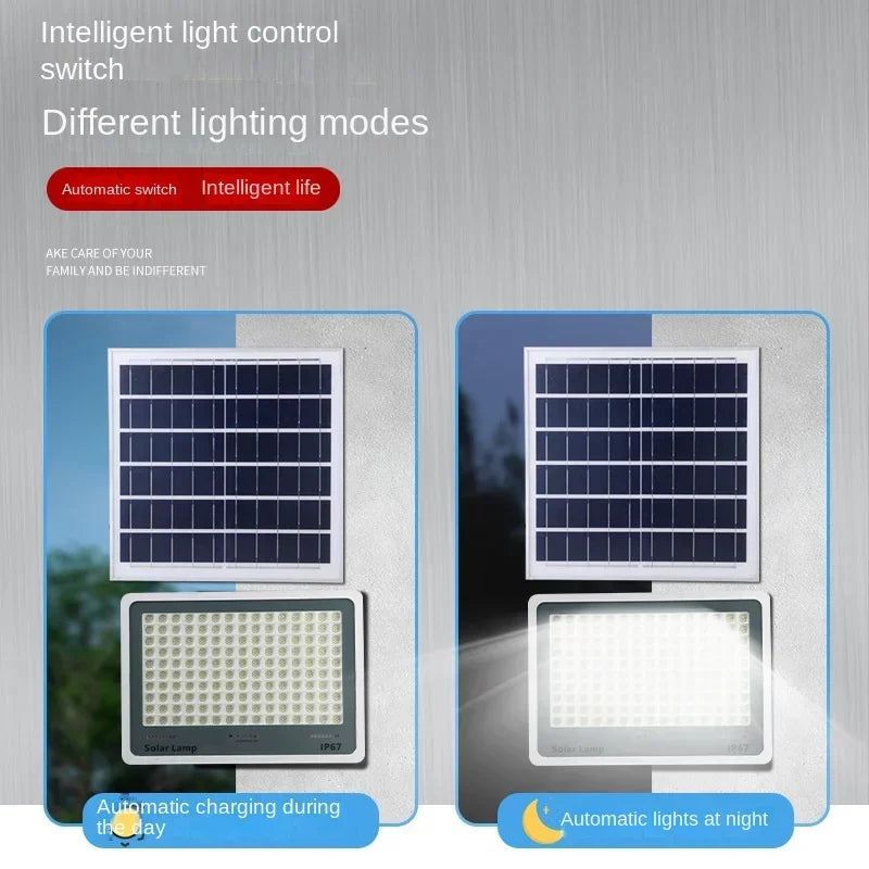 Solar Street Garden Light – High Power 4-in-1 Burst Flash LED