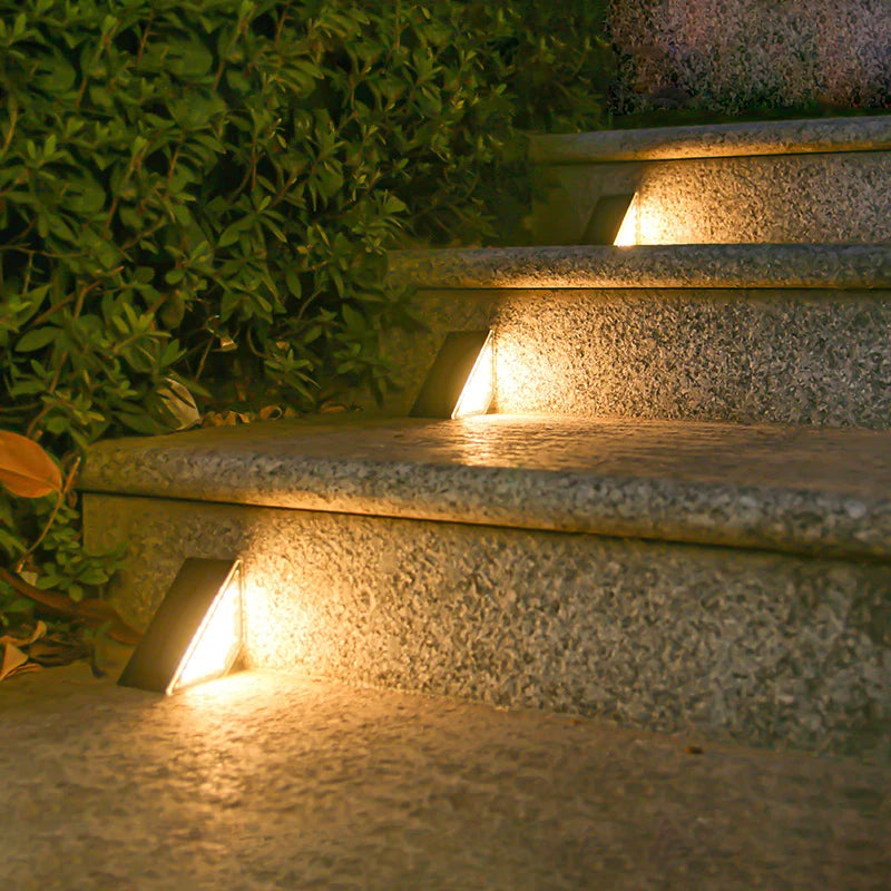 Solar Step Deck Light 8PCS – LED Waterproof Outdoor Stair Patio