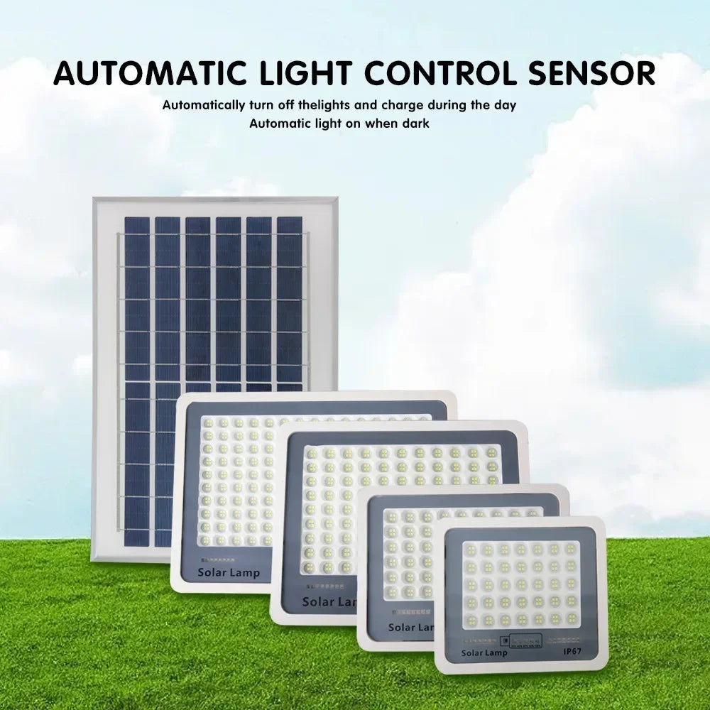 Solar Street Garden Light – High Power 4-in-1 Burst Flash LED