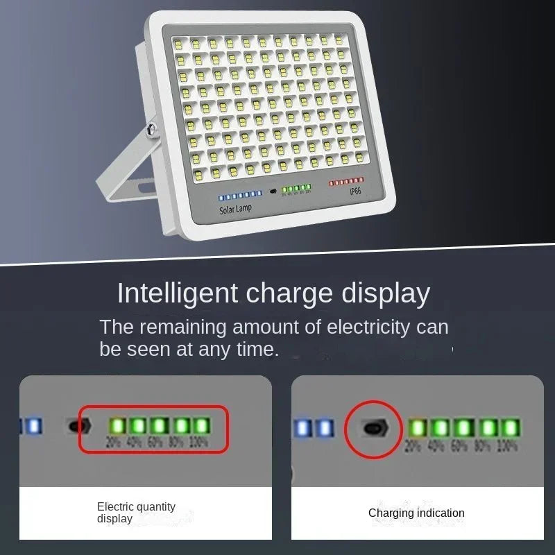 Solar Street Garden Light – High Power 4-in-1 Burst Flash LED
