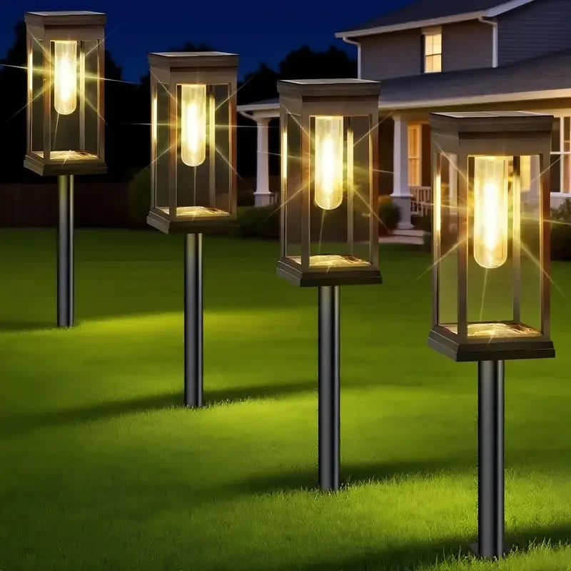 Solar Pathway Light Square – IP65 Warm White