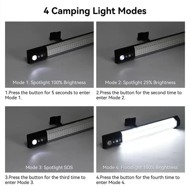 Solar Light Bar – 316LED 7 Mode Motion Sensor