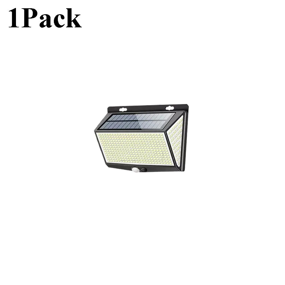 Solar Security Wall Light – 468LED PIR Motion Sensor