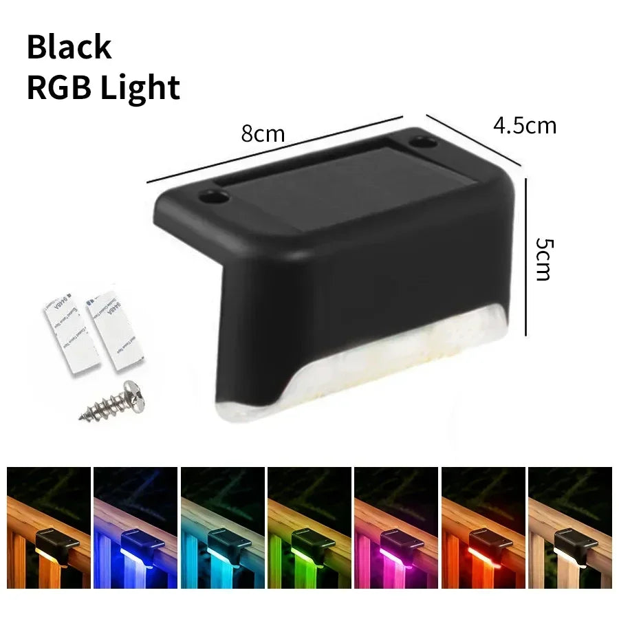 Solar Deck Light 1-8 Pack – LED Waterproof Garden