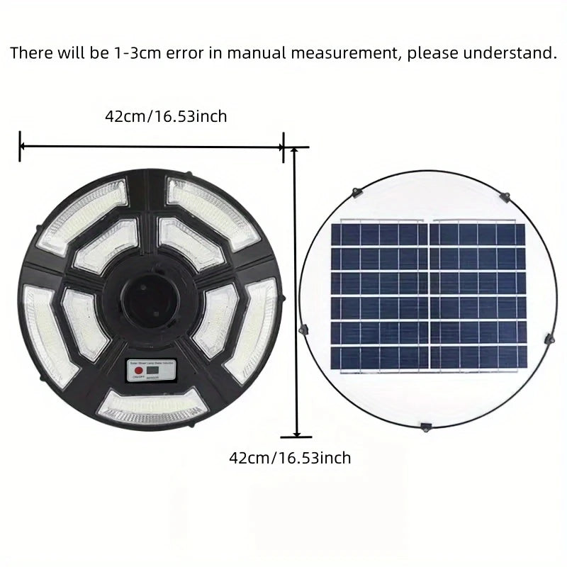 Solar UFO Courtyard Light – Motion Sensor Auto On/Off Outdoor
