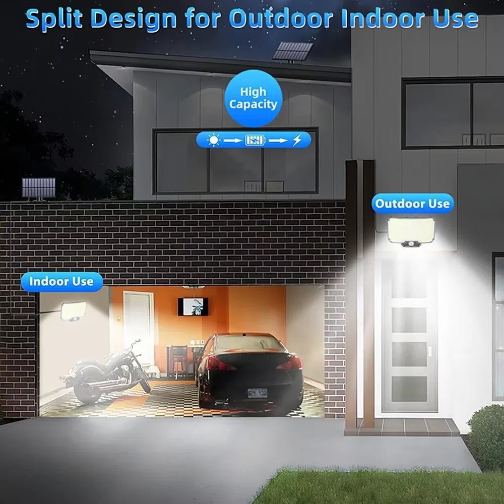 Solar Flood Wall Light – 234LED Motion Sensor