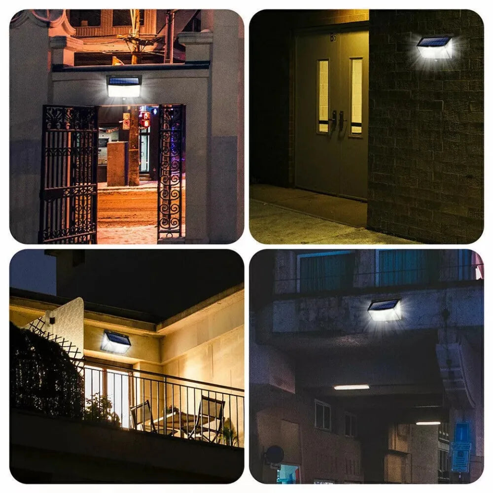 Solar Security Wall Light – 468LED PIR Motion Sensor