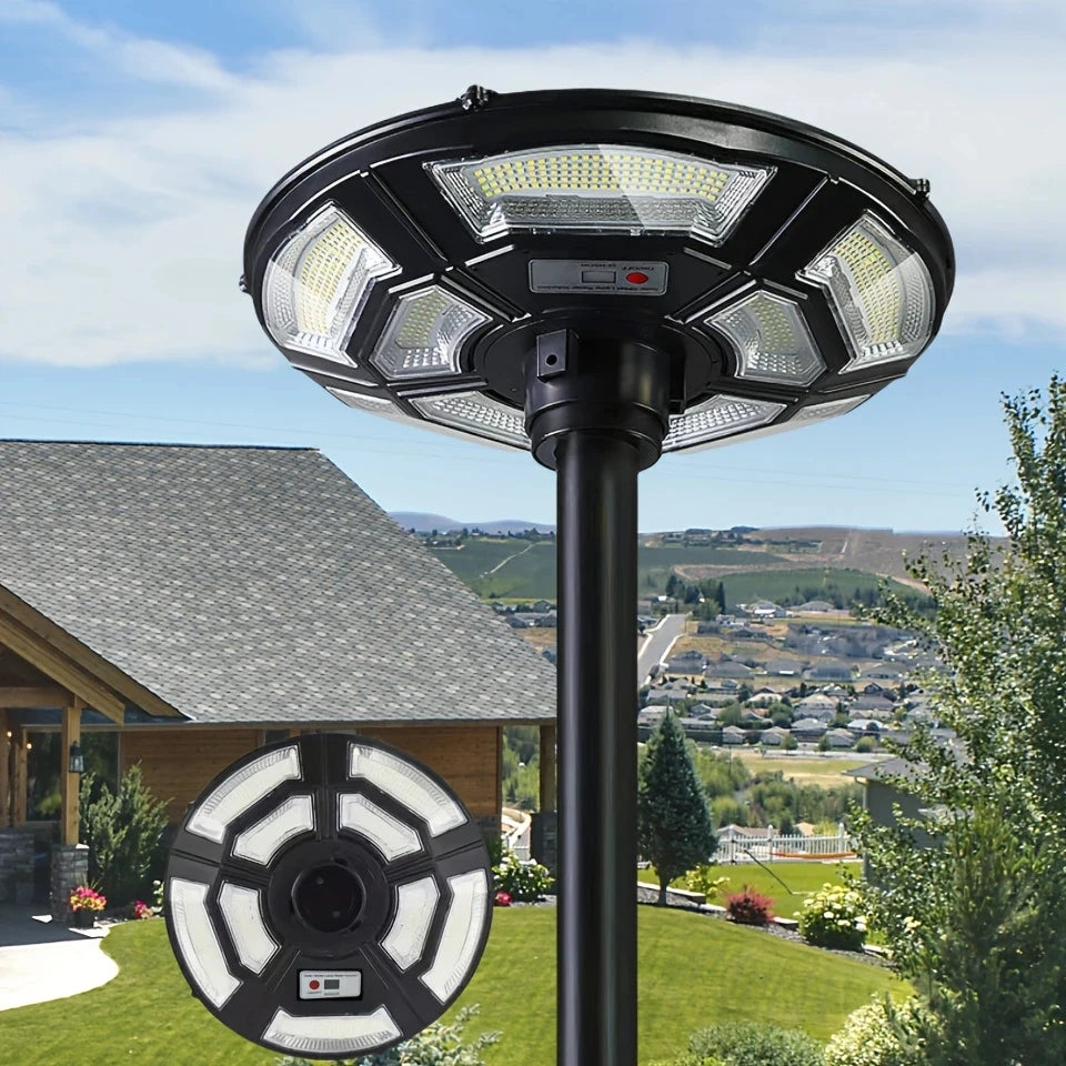 Solar UFO Courtyard Light – Motion Sensor Auto On/Off Outdoor
