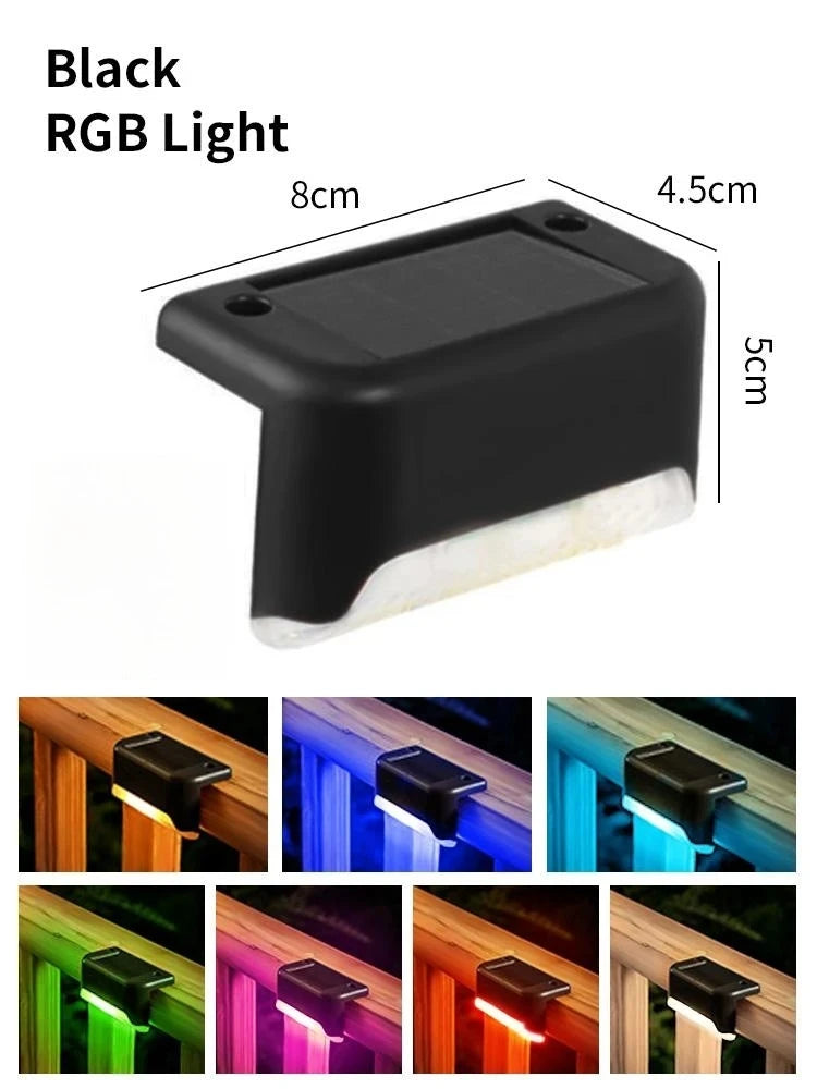 Solar Deck Step Light 1-6 Pack – LED Waterproof