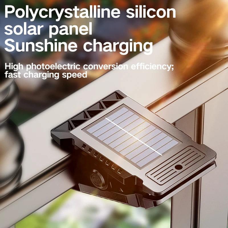 Solar Clamp Work Light – LED Motion Sensor