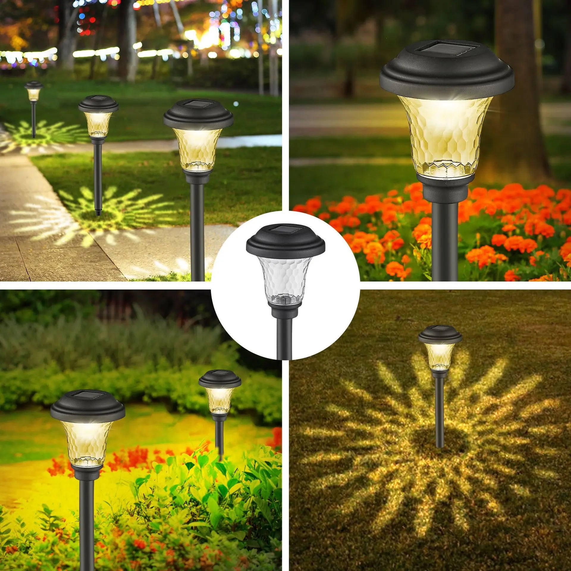 Solar Pathway Light RGB – IP67 Waterproof LED