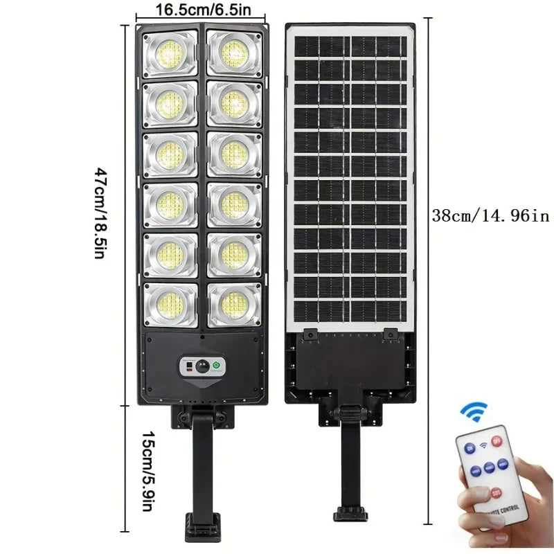 Solar Flood Light – 250W 8000LM Motion Sensor