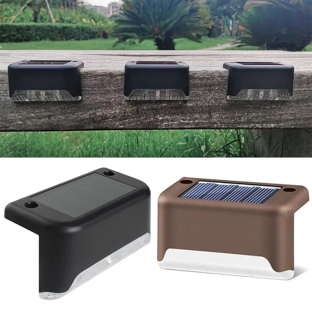 Solar Deck Step Light – LED Waterproof Railing