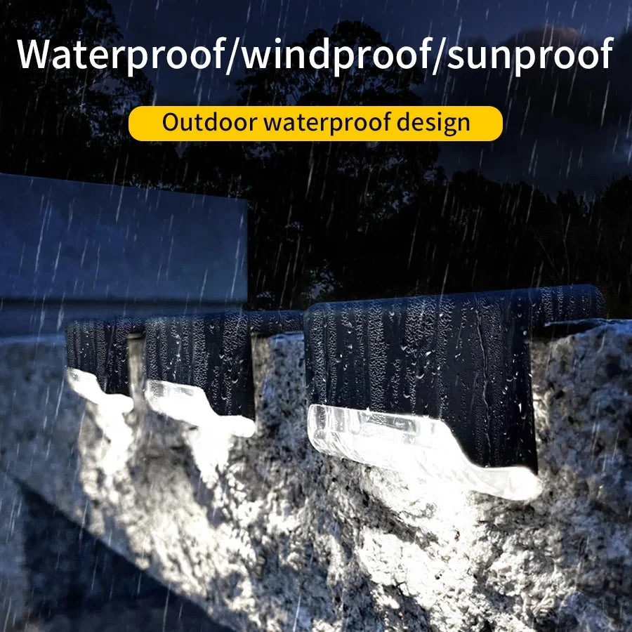 Solar Deck Step Light 1-6 Pack – LED Waterproof
