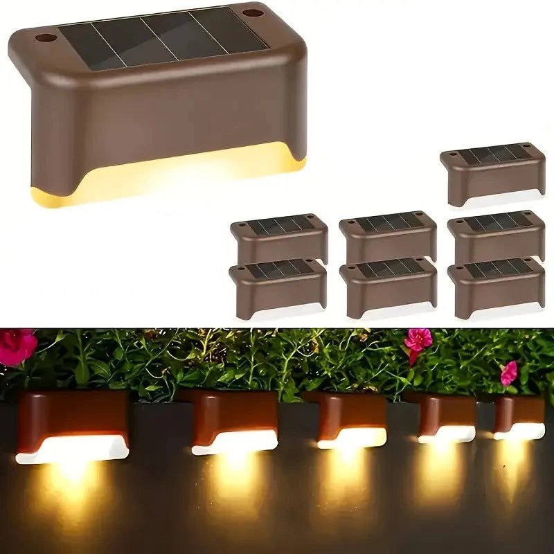 Solar Deck Street Step Light – 16PCS LED