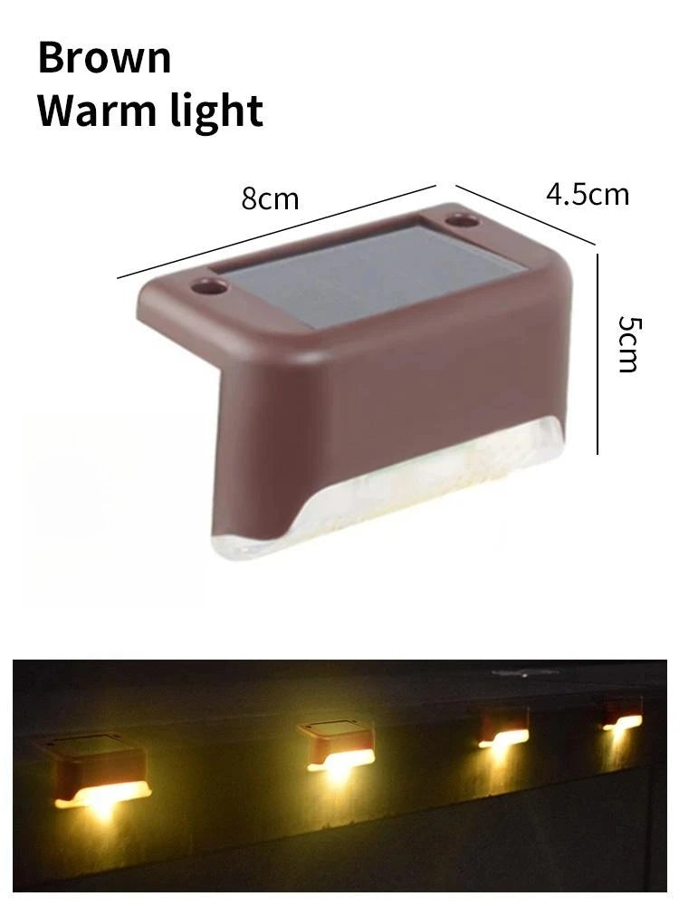 Solar Deck Step Light 1-6 Pack – LED Waterproof