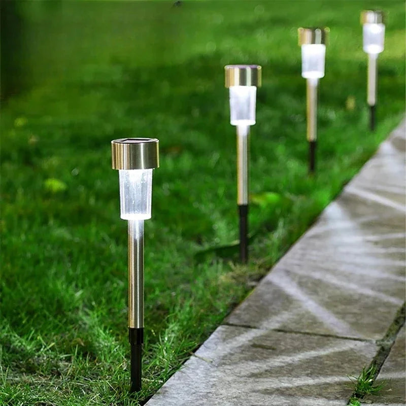 Solar Garden Lantern 10-Pack – LED Waterproof
