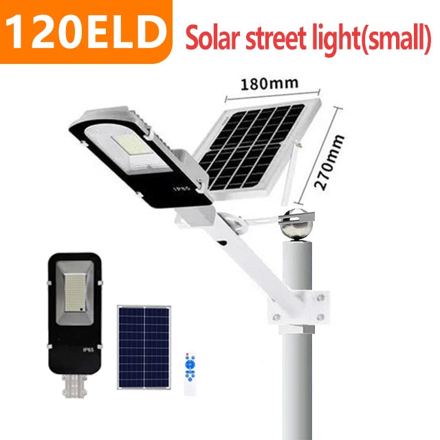 Solar Street Light 200W – 6000mAh Waterproof Dusk to Dawn